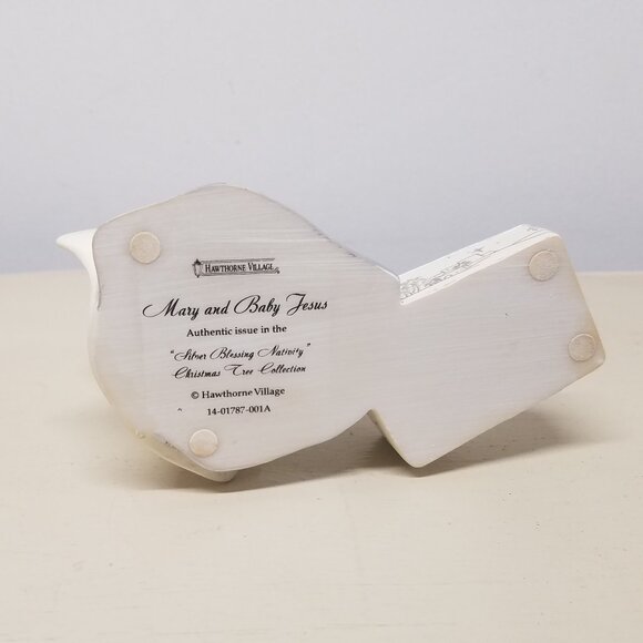 Silver Blessings Nativity Christmas Tree Collection Joseph, Mary, Jesus Figurine - Picture 14 of 16